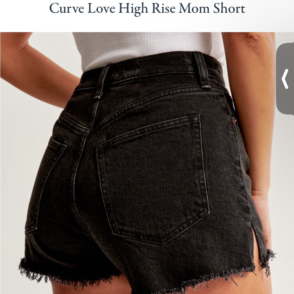 Brand new Abercrombie curve love high rise shorts